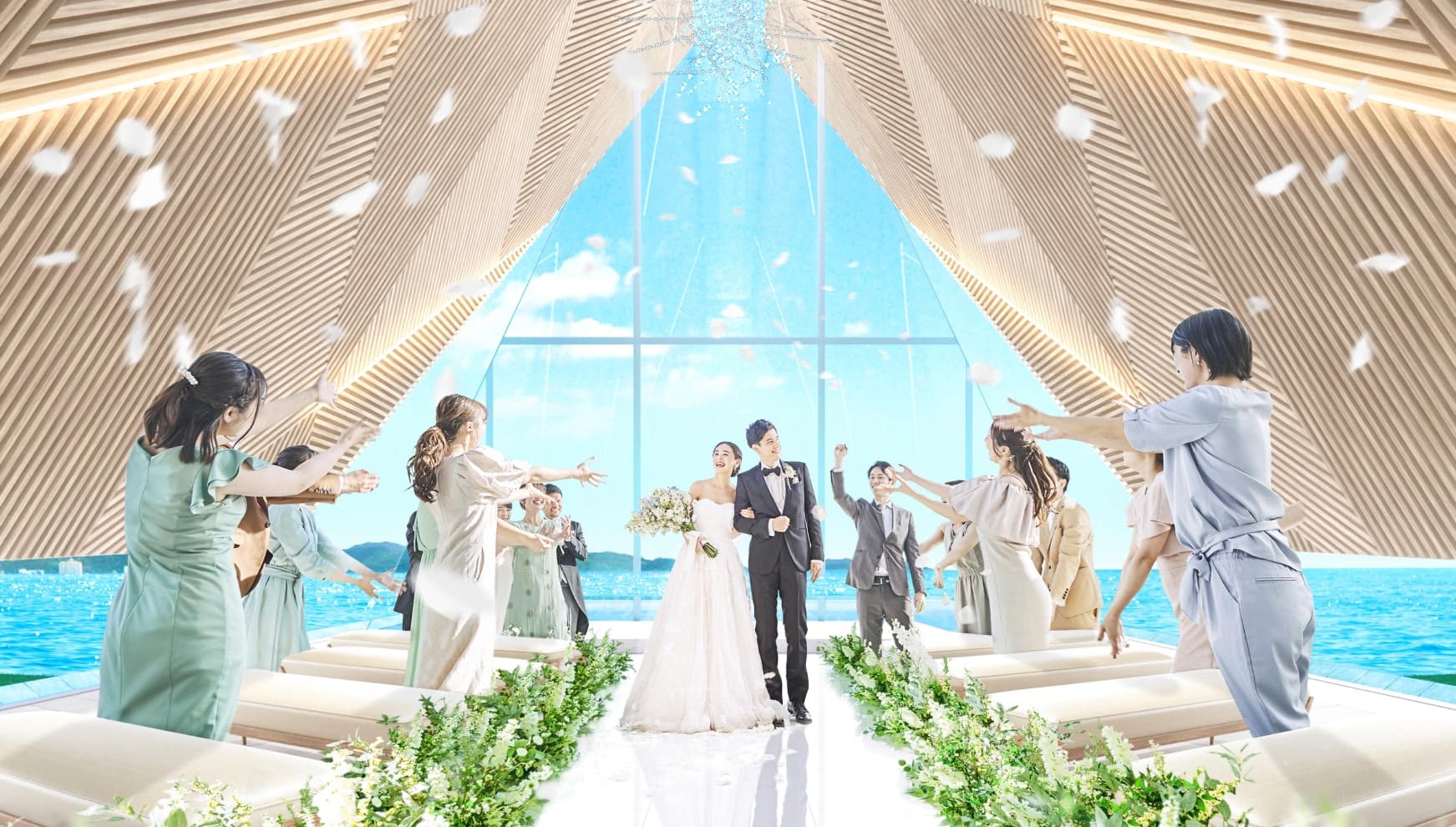 ザ・サーフ ビーチサイドテラス｜Dears Wedding RESORT-ディアーズ