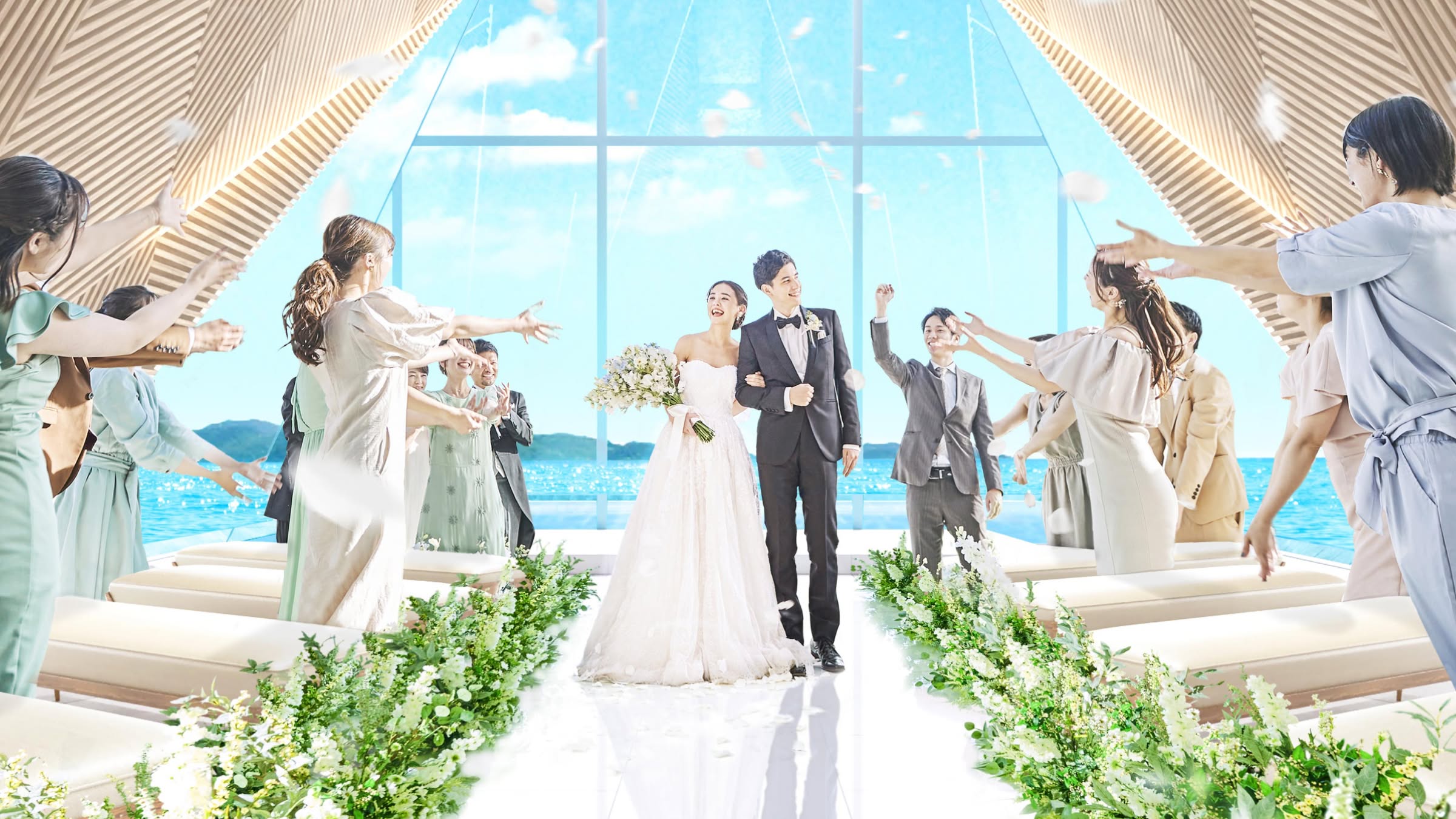 ザ・サーフ ビーチサイドテラス｜Dears Wedding RESORT-ディアーズ