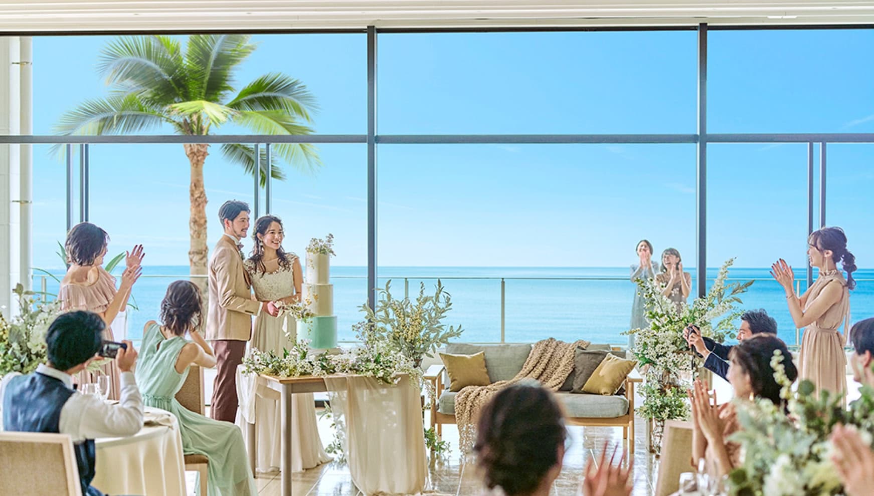 ザ・サーフ ビーチサイドテラス｜Dears Wedding RESORT-ディアーズ